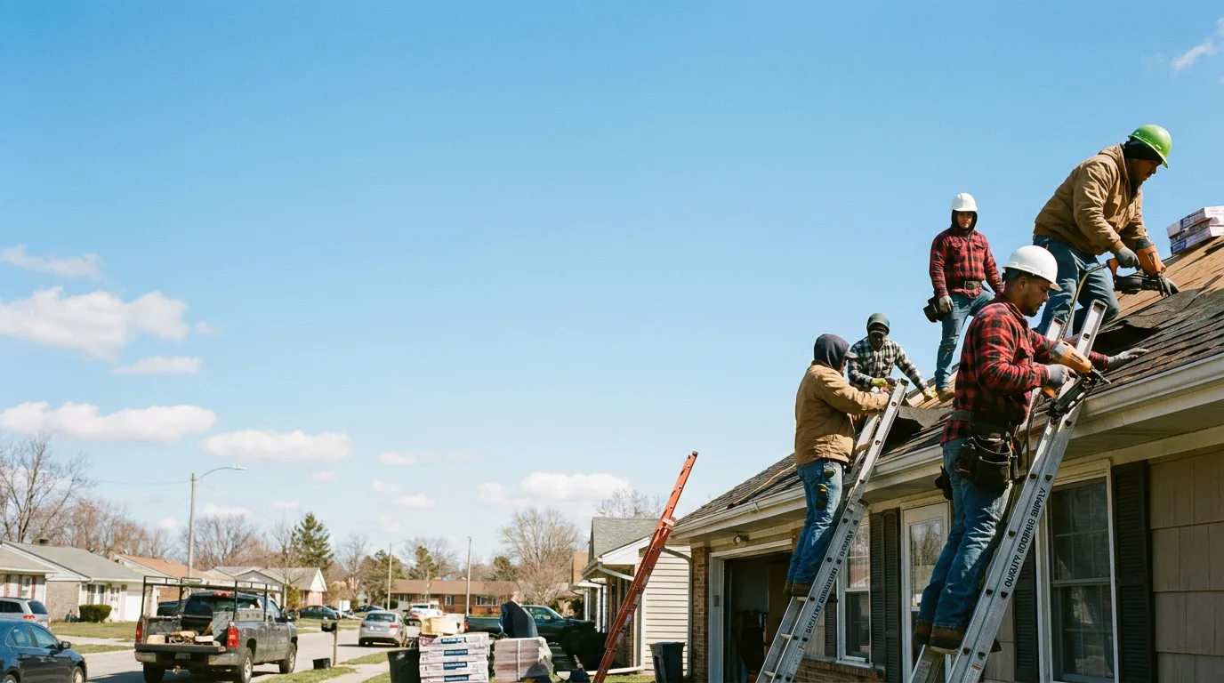 Roofing in Swayzee, IN near me